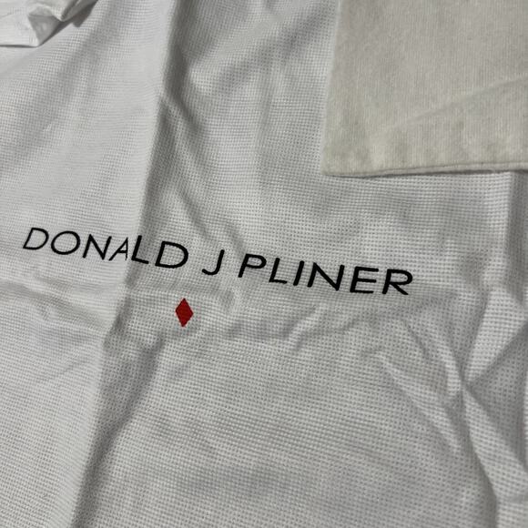 Lot of 3 Donald J‎ Pliner Dust Bags Shoe Purse Storage White Ivory XL & Standard - Picture 4 of 5